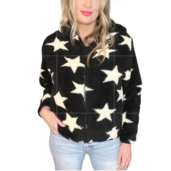 COSMIC LOVE SHERPA HOODIE - Picture 3 of 4